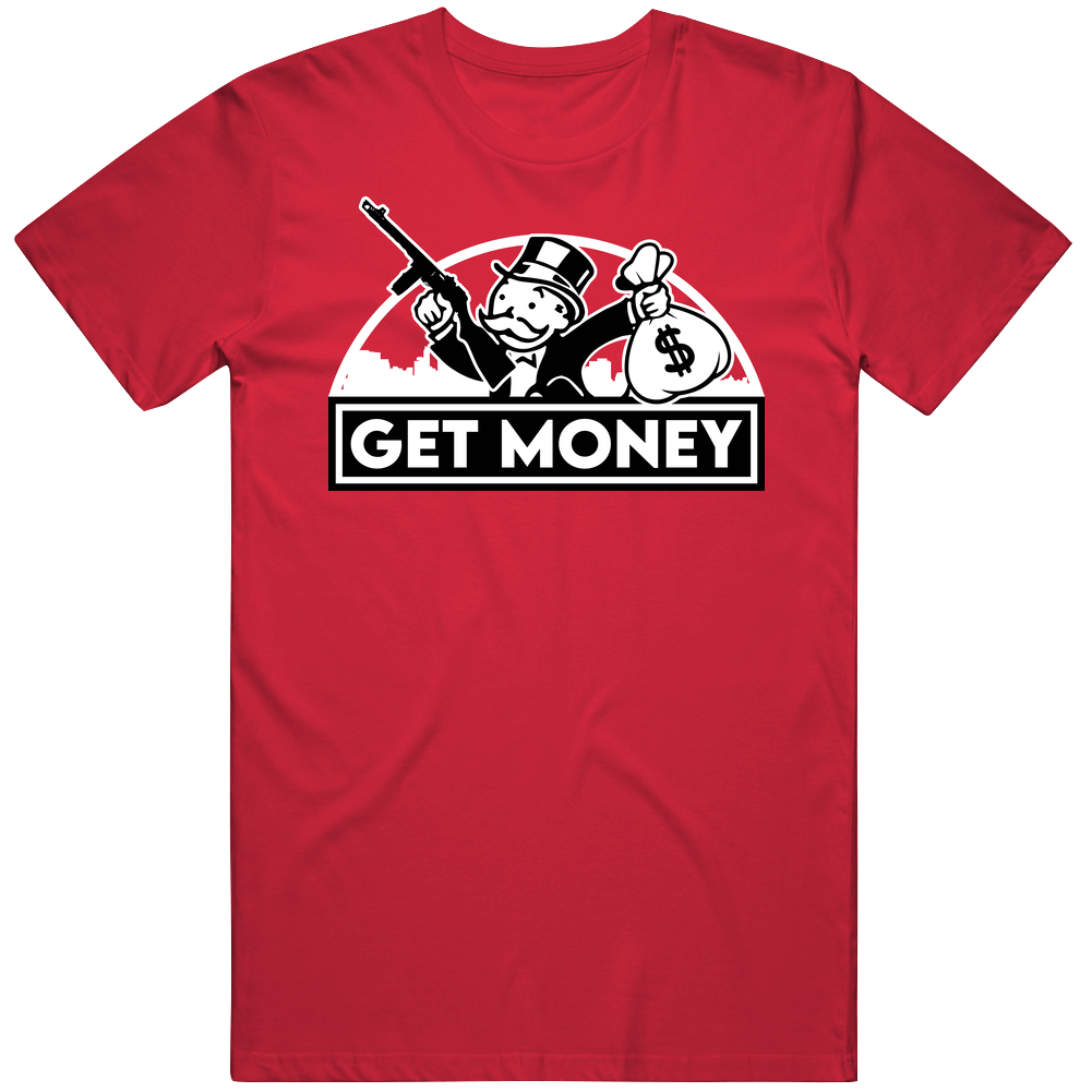 Get Money Gangster Monopoly Man Funny Rap Parody Mens Soft Cotton Tee T Shirt Get Money Gangster Monopoly Man Funny Rap Parody Mens Soft Cotton Tee T Shirt