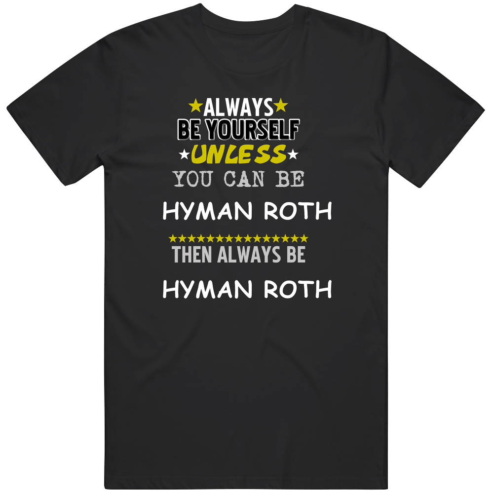 Hyman Roth Godfather 2 Lee Strasberg Always Be Mens Soft Cotton Tee T Shirt