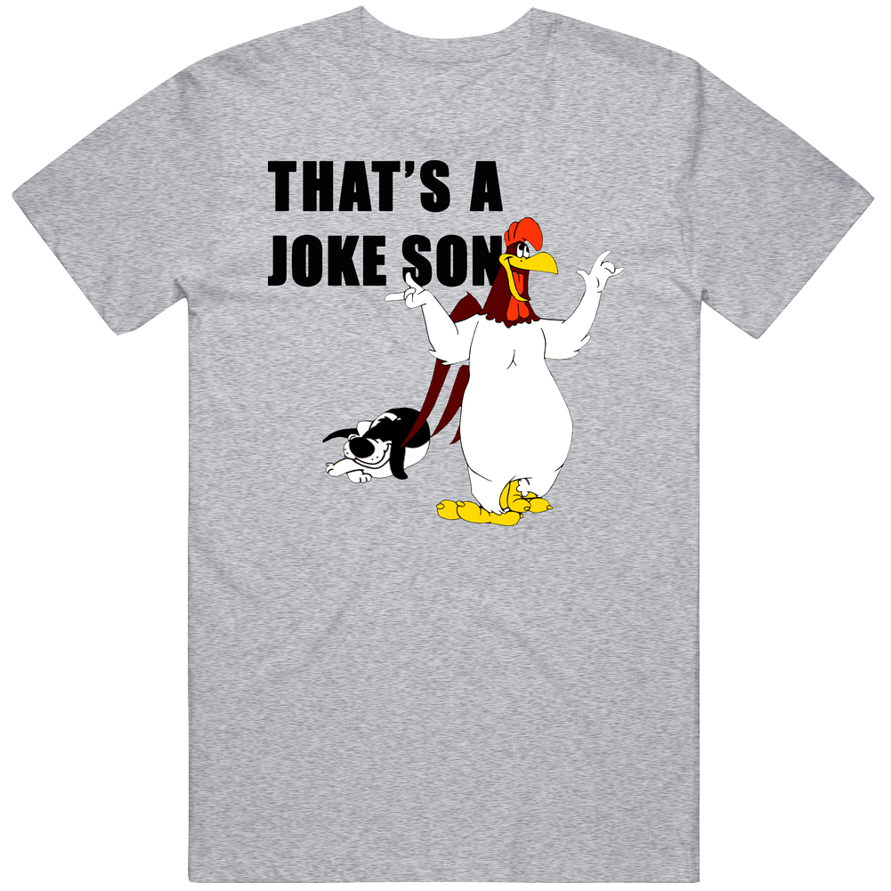 Foghorn Leghorn Dog Cartoon Mens Soft Cotton Tee T Shirt