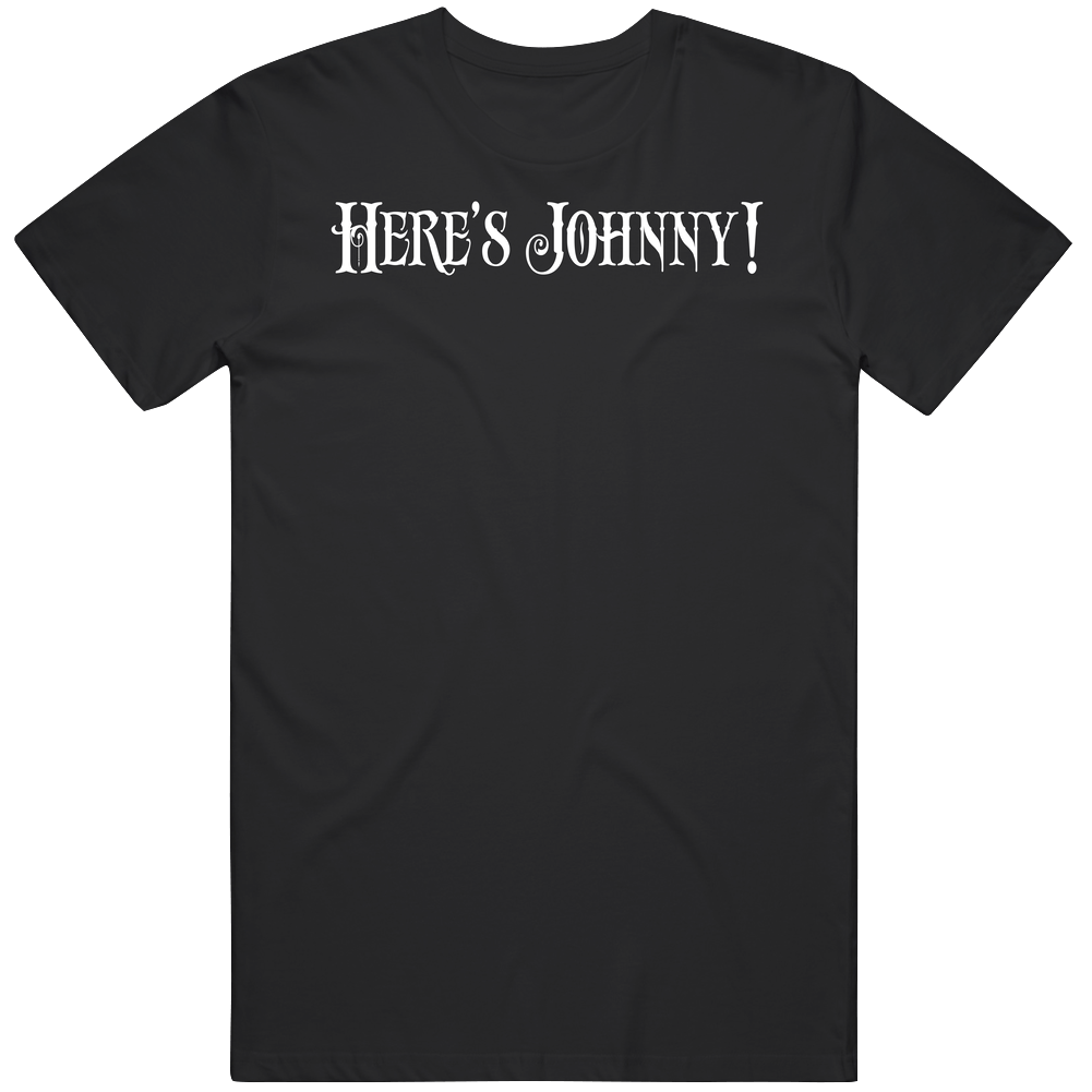 Here's Johnny The Tonight Show Tv Show Fan Mens Soft Cotton Tee T Shirt
