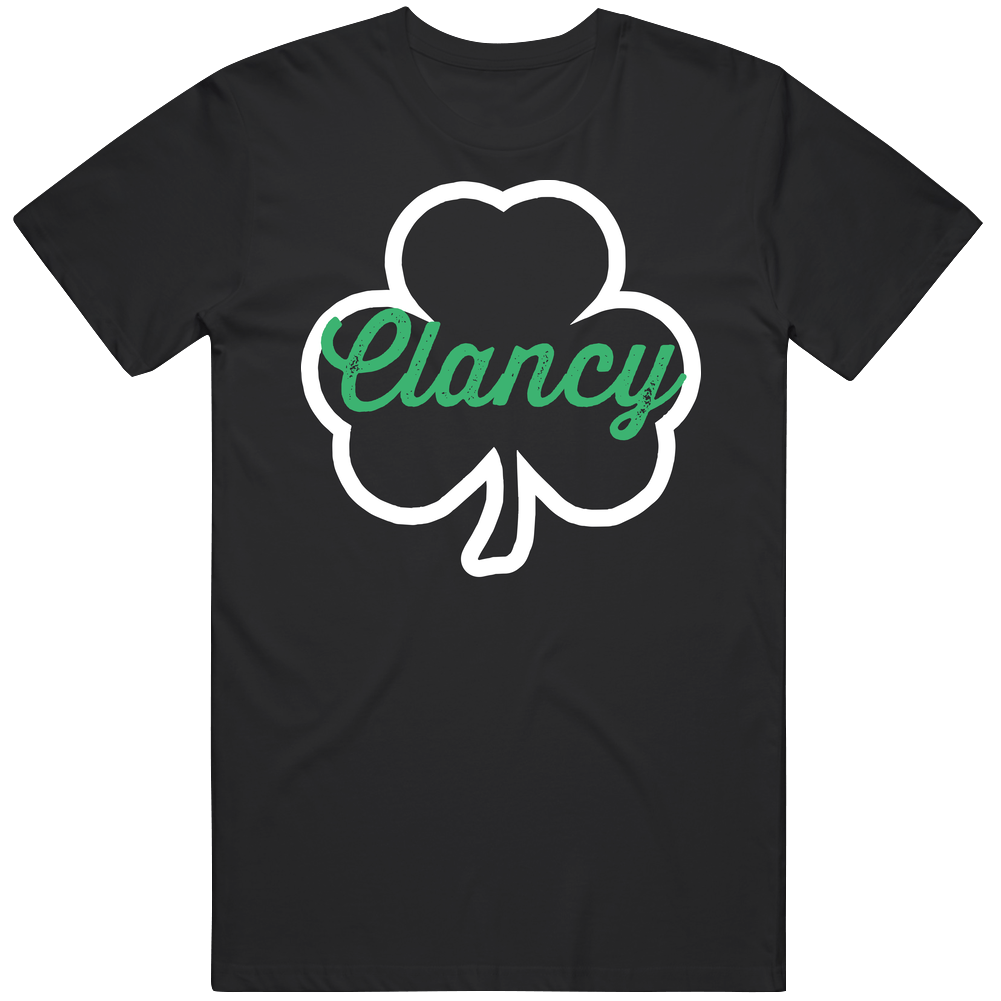 Clancy Ireland Lucky Clover Custom Irish Last Name St Patricks Day Mens Soft Cotton Tee T Shirt Clancy Ireland Lucky Clover Custom Irish Last Name St Patricks Day Mens Soft Cotton Tee T Shirt