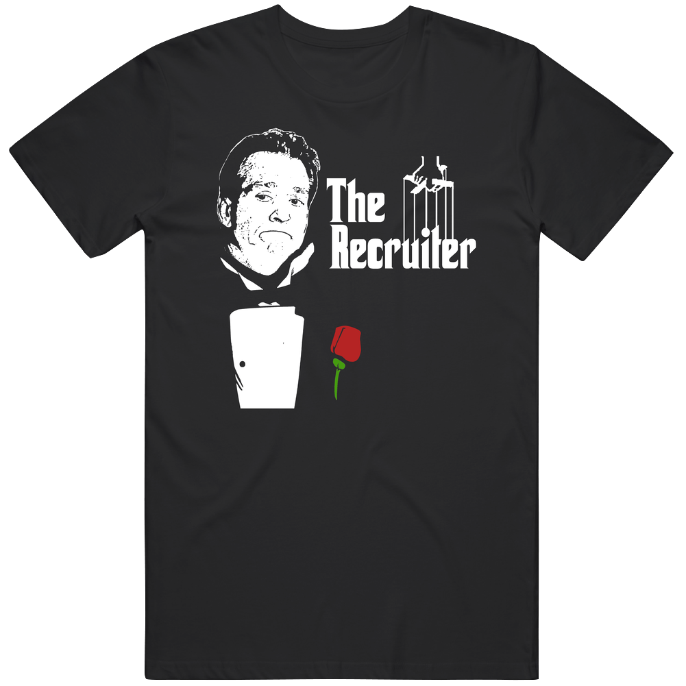 Nick Saban The Recruiter University Of Alabama Football Fan Mens Soft Cotton Tee T Shirt Nick Saban The Recruiter University Of Alabama Football Fan Mens Soft Cotton Tee T Shirt