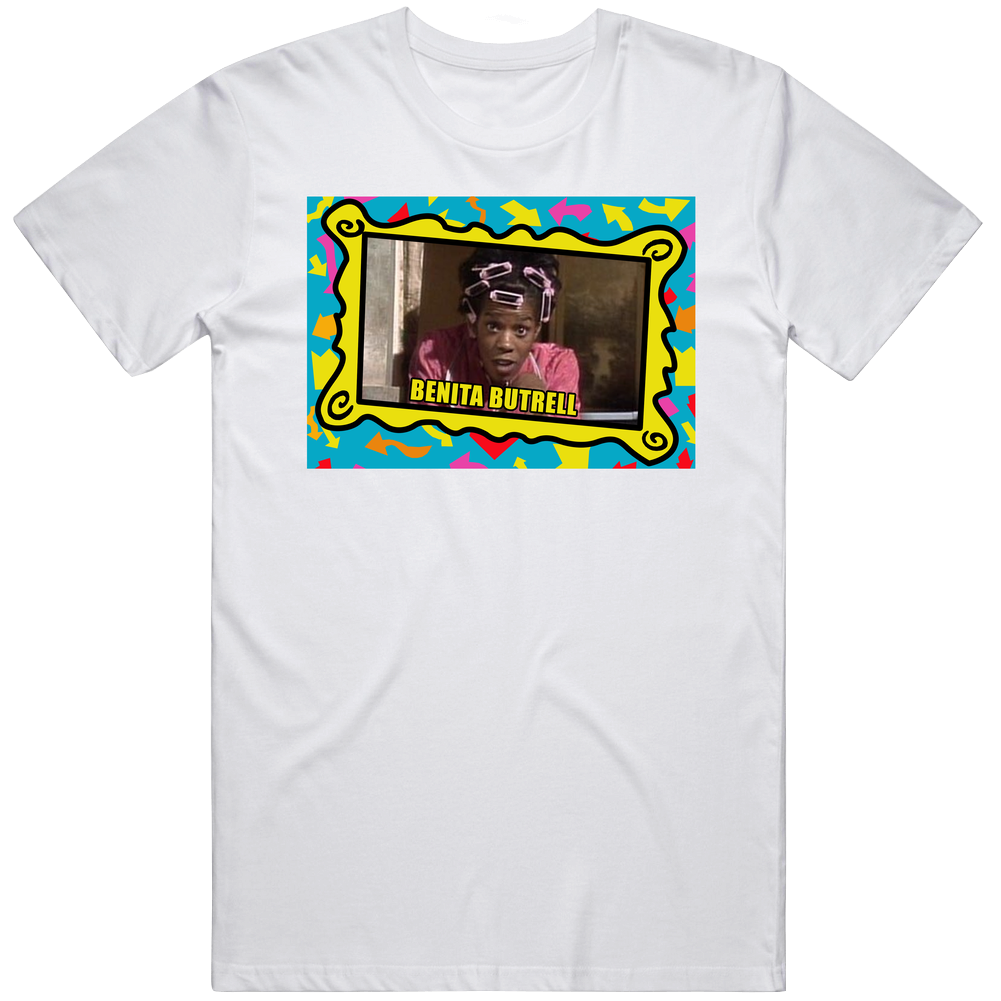 Benita Butrell In Living Color 90s Retro Favorite Skit Fan Mens Soft Cotton Tee T Shirt