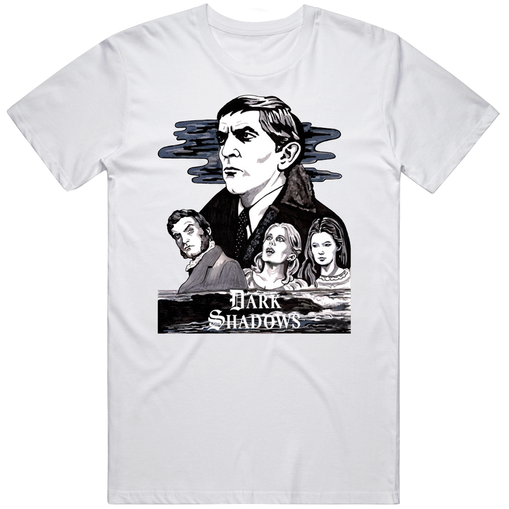 Dark Shadows Tv Show Characters Mens Soft Cotton Tee T Shirt