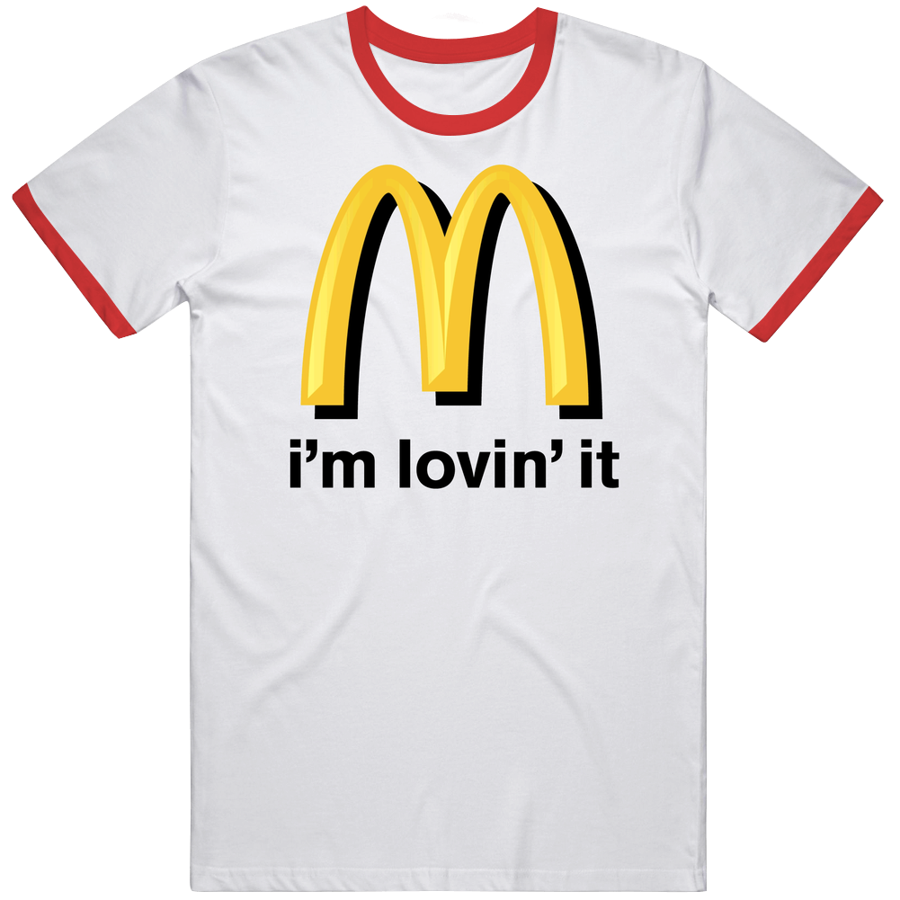 Mcdonalds Logo Mens Soft Cotton Tee T Shirt