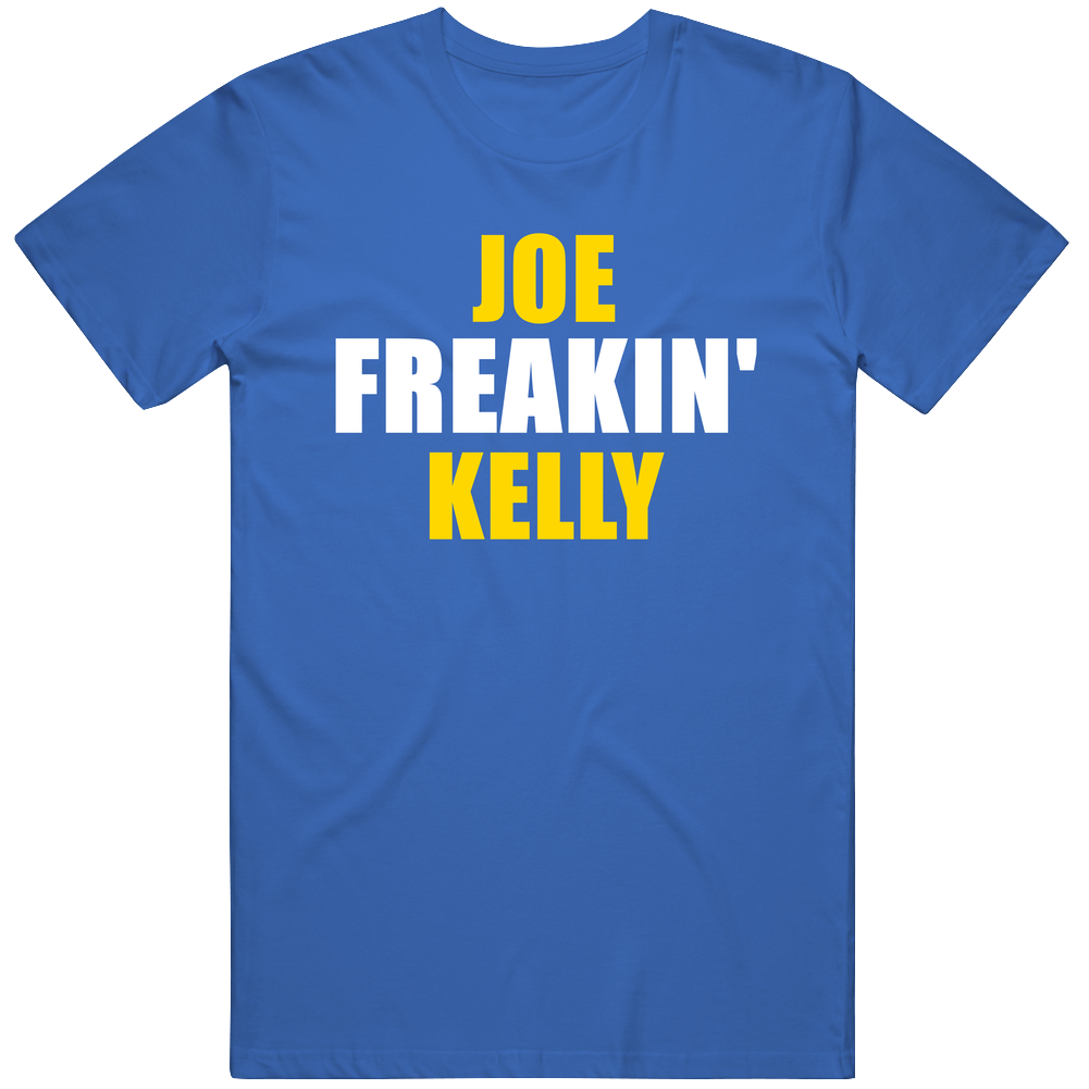 Joe Kelly Freakin Football Los Angeles Sports California Mens Soft Cotton Tee T Shirt Joe Kelly Freakin Football Los Angeles Sports California Mens Soft Cotton Tee T Shirt