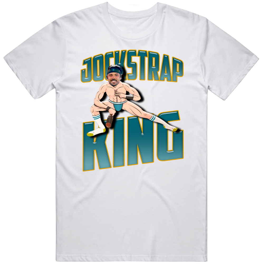 Gardner Minshew Jockstrap King Jacksonville Football Mens Soft Cotton Tee T Shirt