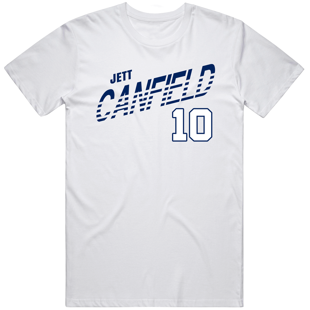 Jett Canfield 10 Favorite Player Creighton College Basketball Fan Cool Mens Soft Cotton Tee T Shirt Jett Canfield 10 Favorite Player Creighton College Basketball Fan Cool Mens Soft Cotton Tee T Shirt