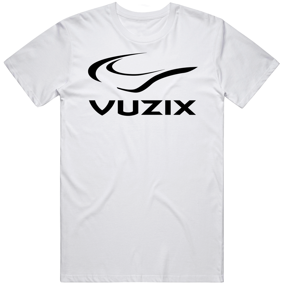 Vuzix Corporation Nasdaq Company Logo Employee Fan Mens Soft Cotton Tee T Shirt