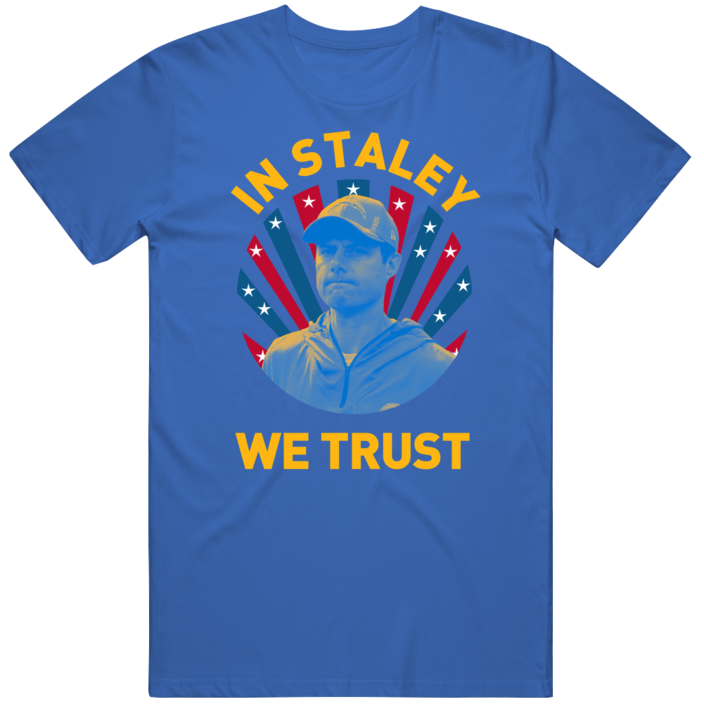 Brandon Staley In Staley We Trust Football Coach Mens Soft Cotton Tee T Shirt Brandon Staley In Staley We Trust Football Coach Mens Soft Cotton Tee T Shirt