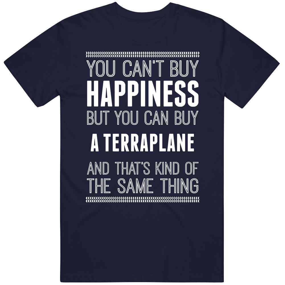 Buy A Terraplane Happiness Car Lover Mens Soft Cotton Tee T Shirt