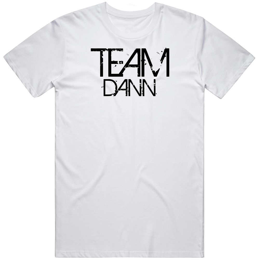 Team Sports Last First Name Dann Mens Soft Cotton Tee T Shirt