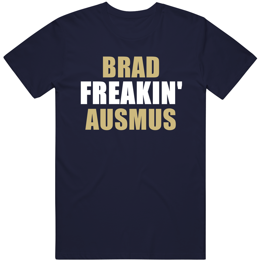Brad Ausmus Freakin San Diego Baseball Sports California Mens Soft Cotton Tee T Shirt