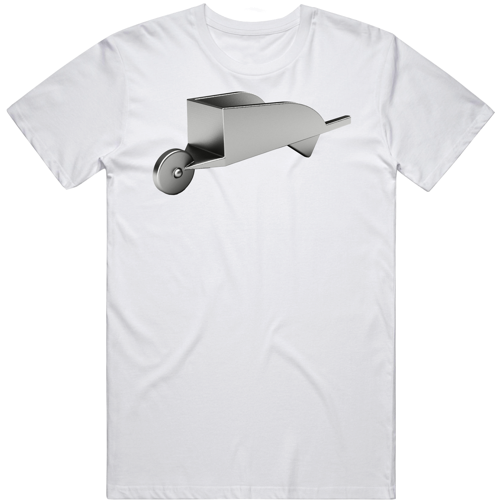 Monopoly Wheelbarrow Game Piece Group Halloween Costume Mens Soft Cotton Tee T Shirt