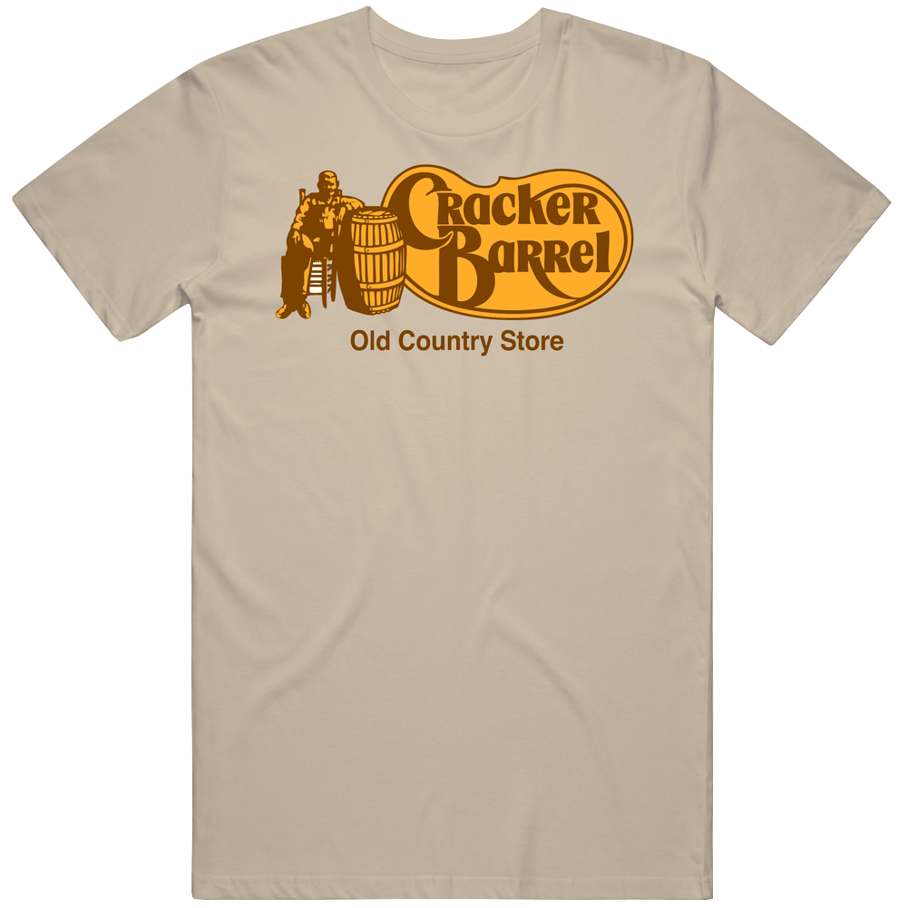Cracker Barrel Logo Unisex Soft Cotton Tee T Shirt
