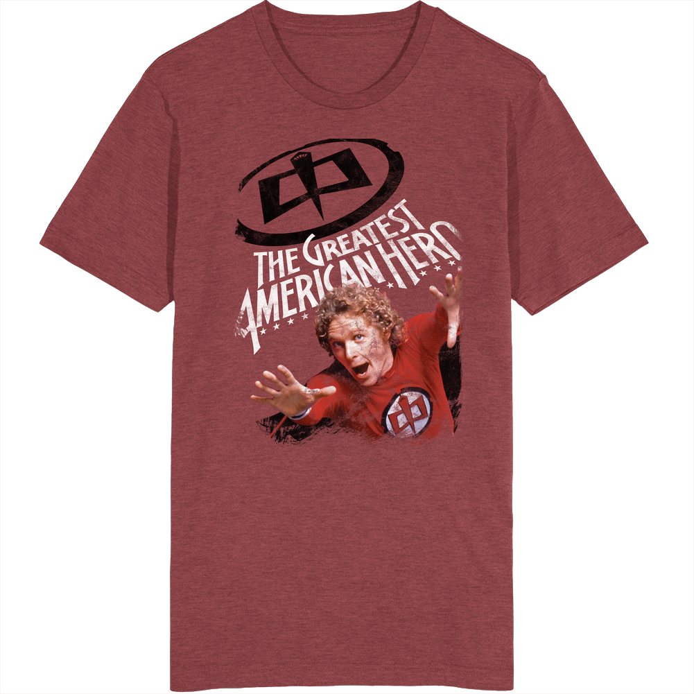 The Greatest American Hero 80s Tv Series Show Worn Look Vintage Unisex Unisex Soft Cotton Tee T Shirt