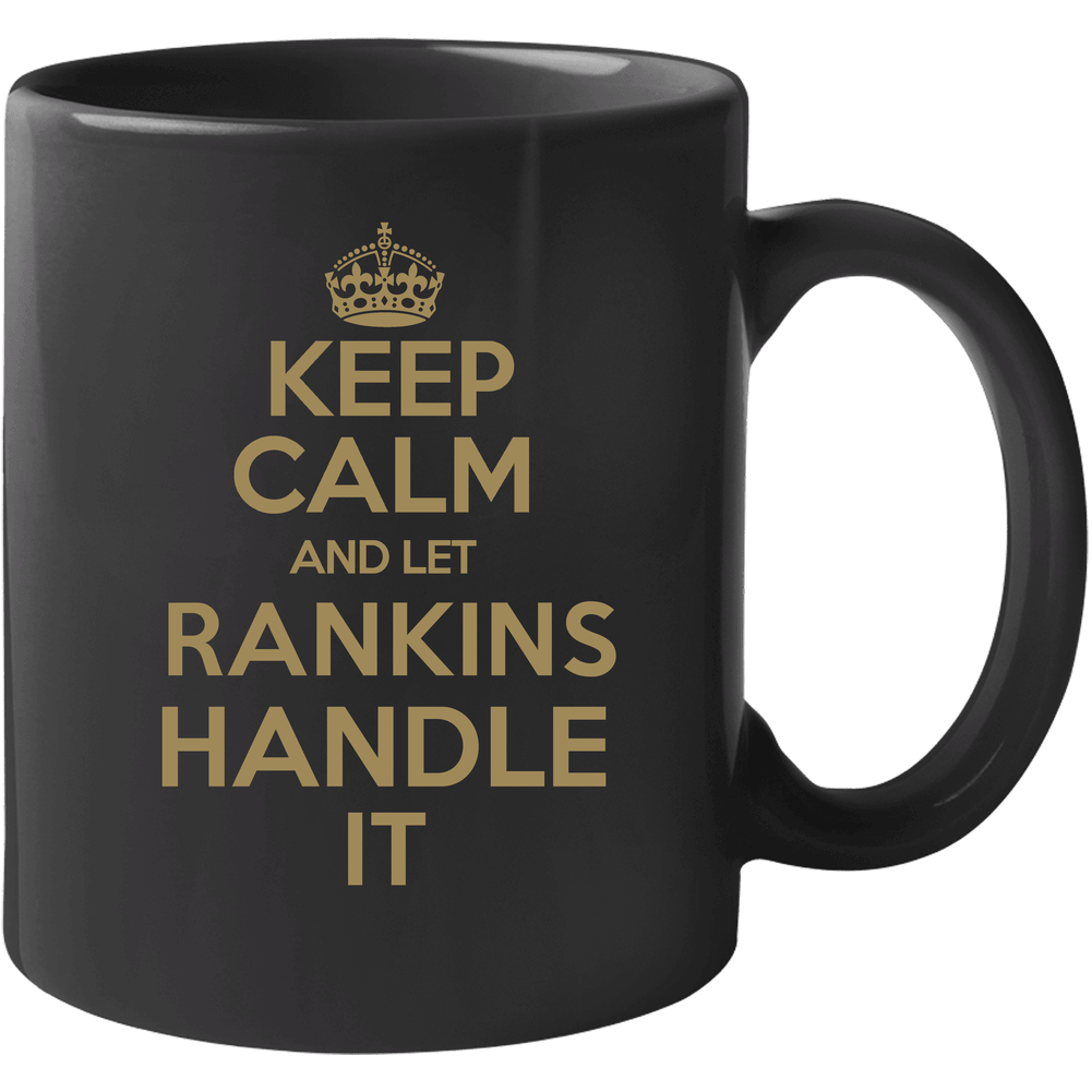 Sheldon Rankins Keep Calm Let Him Handle It New Orleans Football Sport Athlete Unisex Soft Cotton Tee Mug