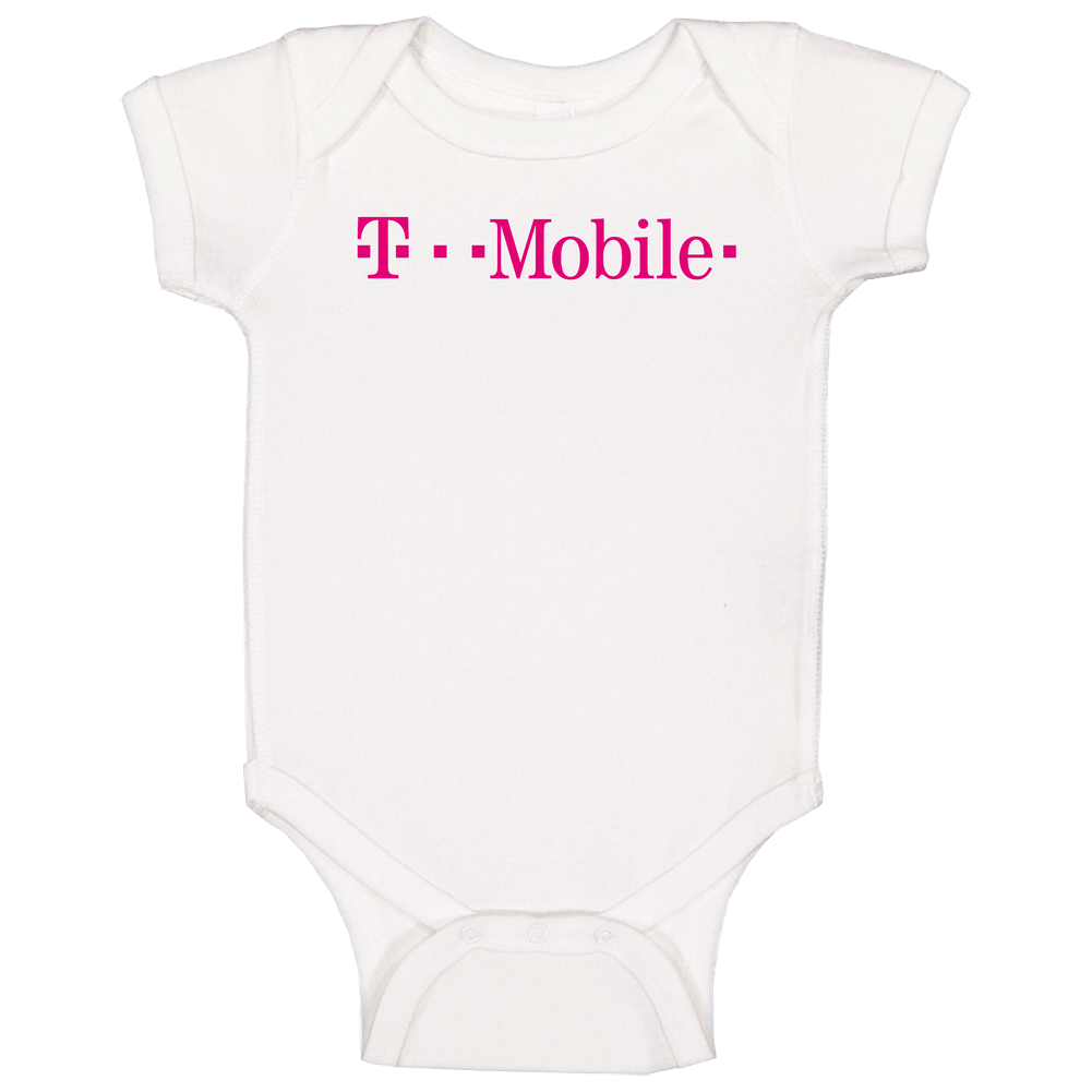 T Mobile Logo Unisex Soft Cotton Tee Baby One Piece