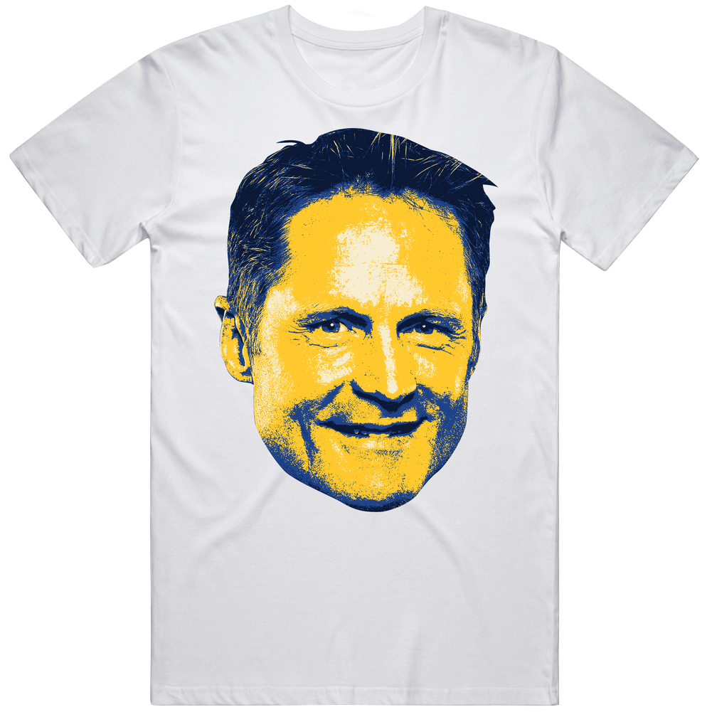 Steve Kerr San Francisco Basketball Coach Big Head Fan Unisex Soft Cotton Tee T Shirt Steve Kerr San Francisco Basketball Coach Big Head Fan Unisex Soft Cotton Tee T Shirt