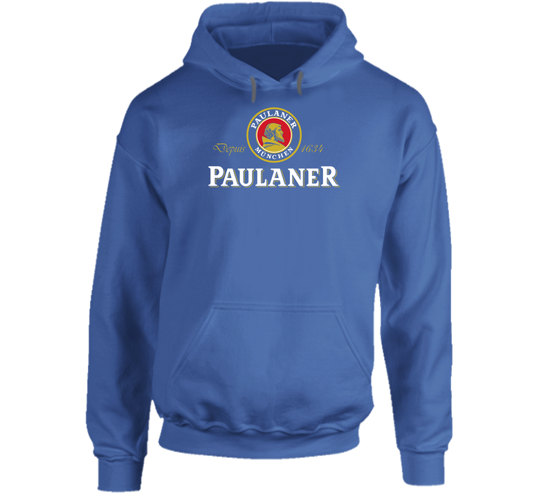 Paulaner Beer Logo Drink Unisex Soft Cotton Tee Hoodie