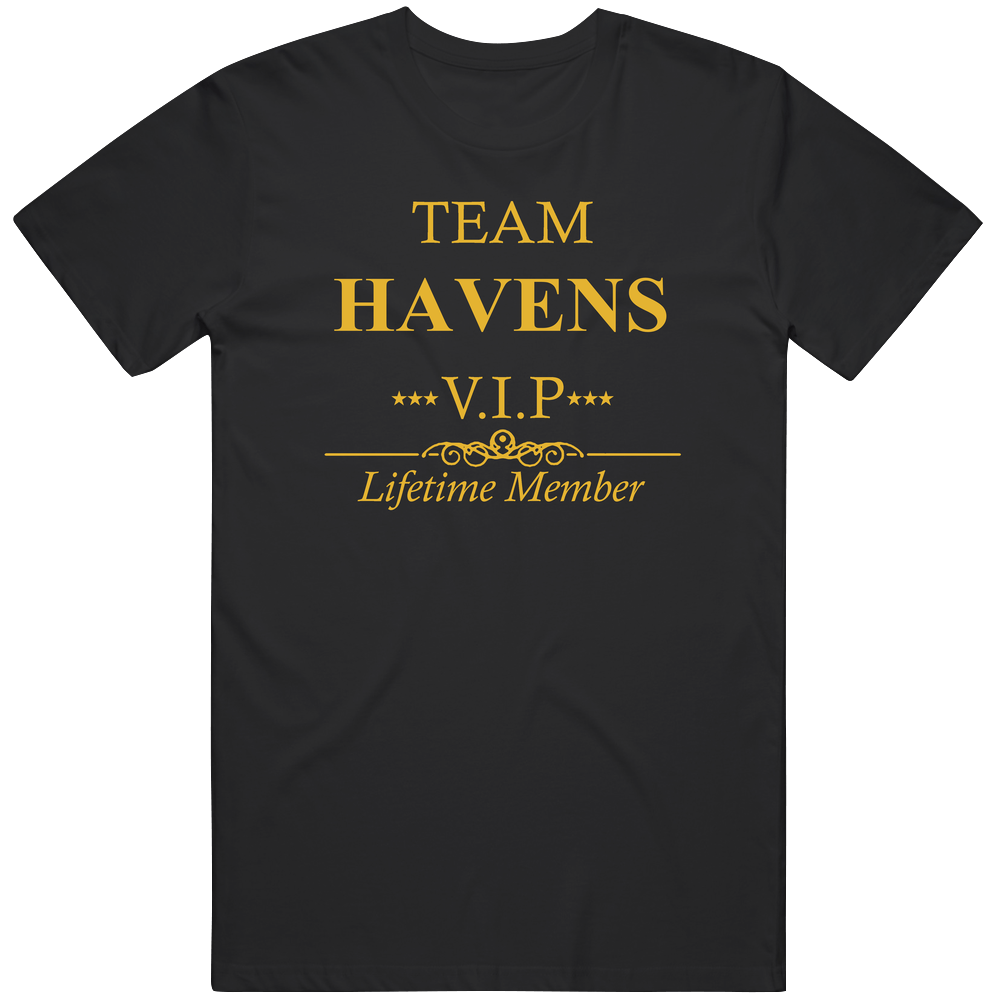 Havens Family Renunion Team Club Last Name Surname Unisex Soft Cotton Tee T Shirt