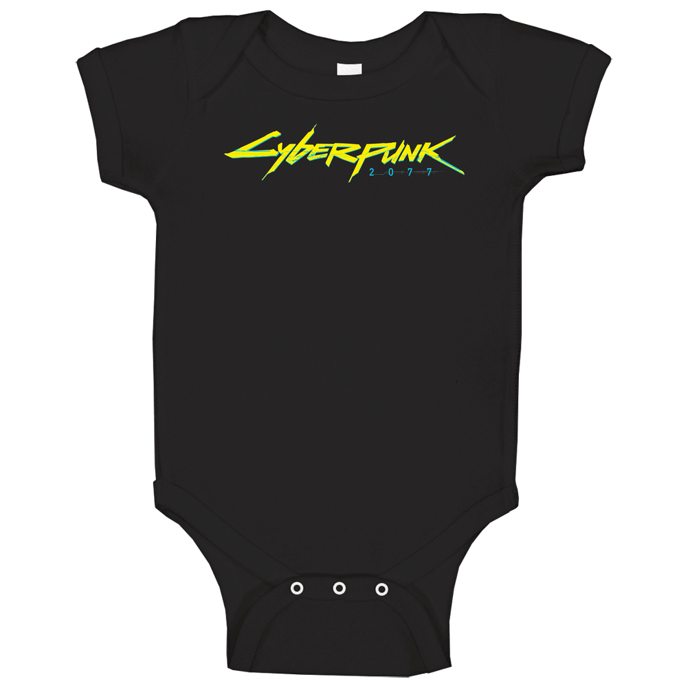 Cyberpunk 2077 2020 Video Games Unisex Soft Cotton Tee Baby One Piece