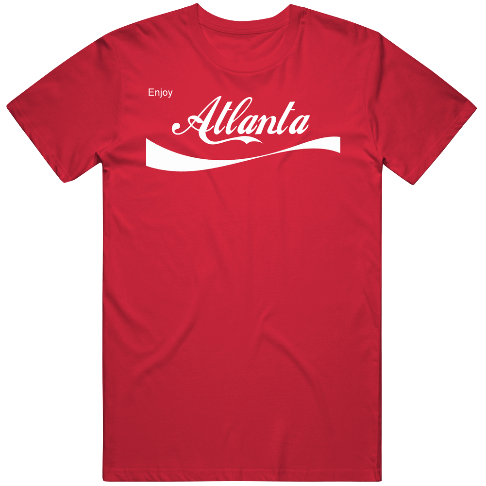 Atlanta Enjoy Cola Parody Custom Name Unisex Soft Cotton Tee T Shirt Atlanta Enjoy Cola Parody Custom Name Unisex Soft Cotton Tee T Shirt