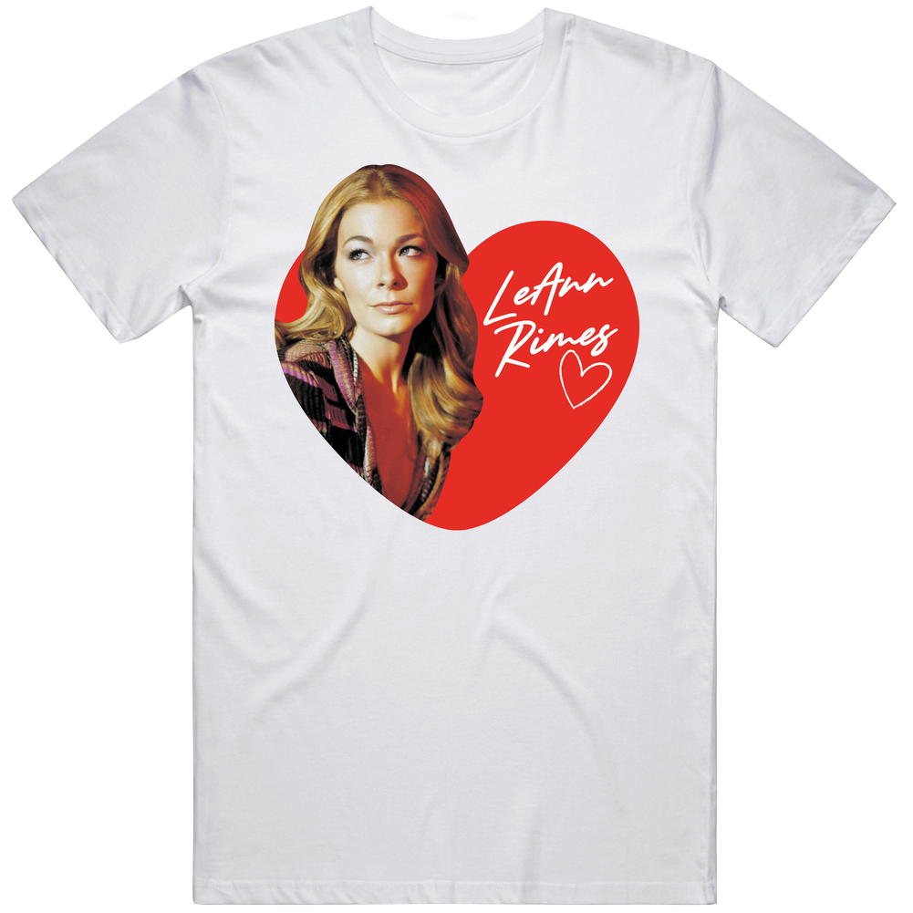 Leann Rimes 90s Movie Tv Stars Heartthrob Fan Unisex Soft Cotton Tee T Shirt
