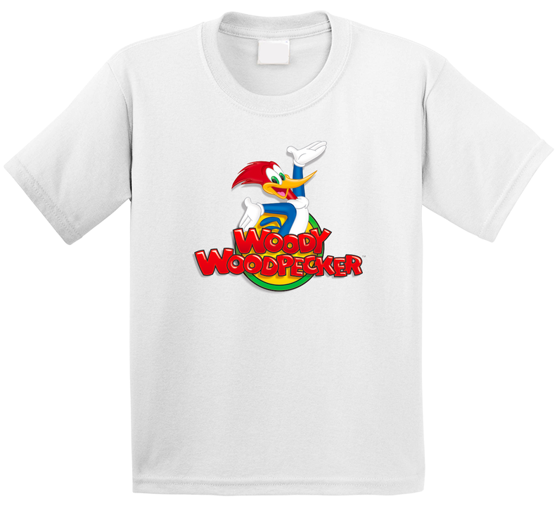 Woody Woodpecker Best Kids Tv Shows Unisex Soft Cotton Tee T Shirt Woody Woodpecker Best Kids Tv Shows Unisex Soft Cotton Tee T Shirt