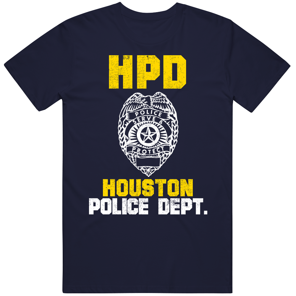 Houston Police Department Hpd Officer Inspired Custom City Unisex Unisex Soft Cotton Tee T Shirt Houston Police Department Hpd Officer Inspired Custom City Unisex Unisex Soft Cotton Tee T Shirt