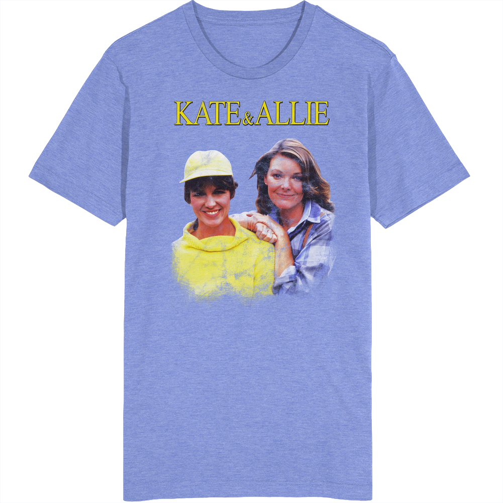 Kate & Allie 80s Tv Series Show Worn Look Vintage Unisex Unisex Soft Cotton Tee T Shirt Kate & Allie 80s Tv Series Show Worn Look Vintage Unisex Unisex Soft Cotton Tee T Shirt
