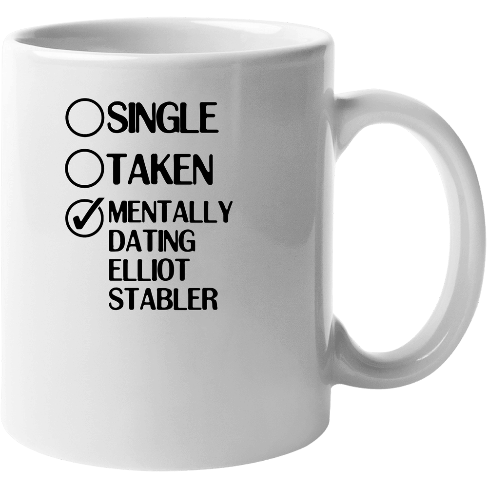 Dating Elliot Stabler Law And Order Special Victims Unit Unisex Soft Cotton Tee Mug