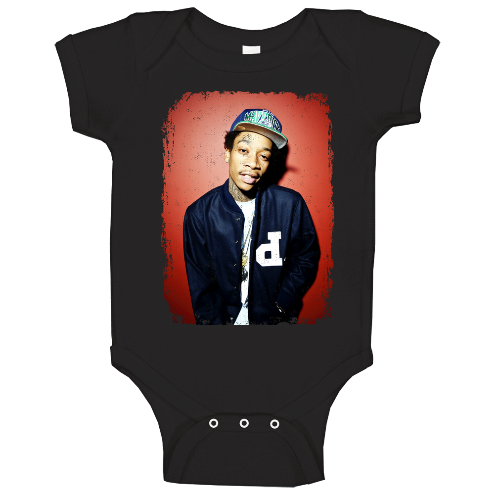 Wiz Khalifa Taylor Gang Stoner Rap Hip Hop Music Unisex Soft Cotton Tee Baby One Piece