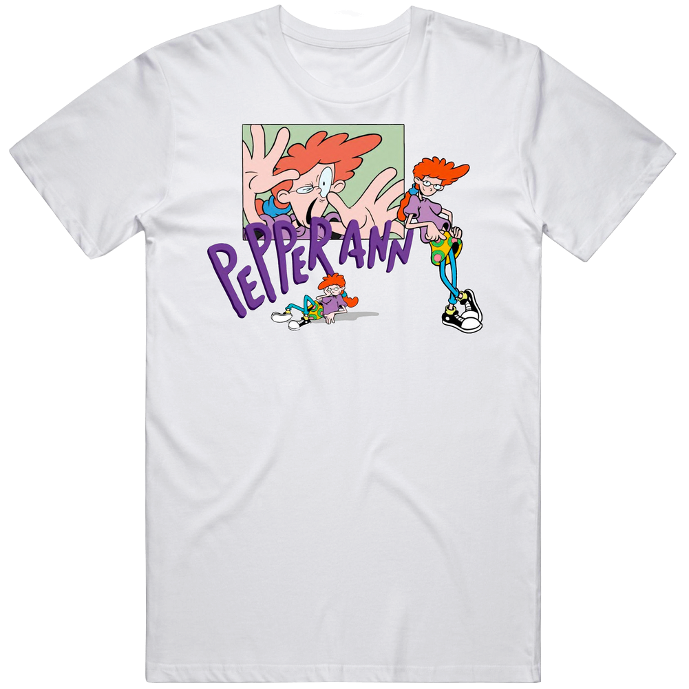 Pepper Ann Tv Cartoon Unisex Soft Cotton Tee T Shirt Pepper Ann Tv Cartoon Unisex Soft Cotton Tee T Shirt
