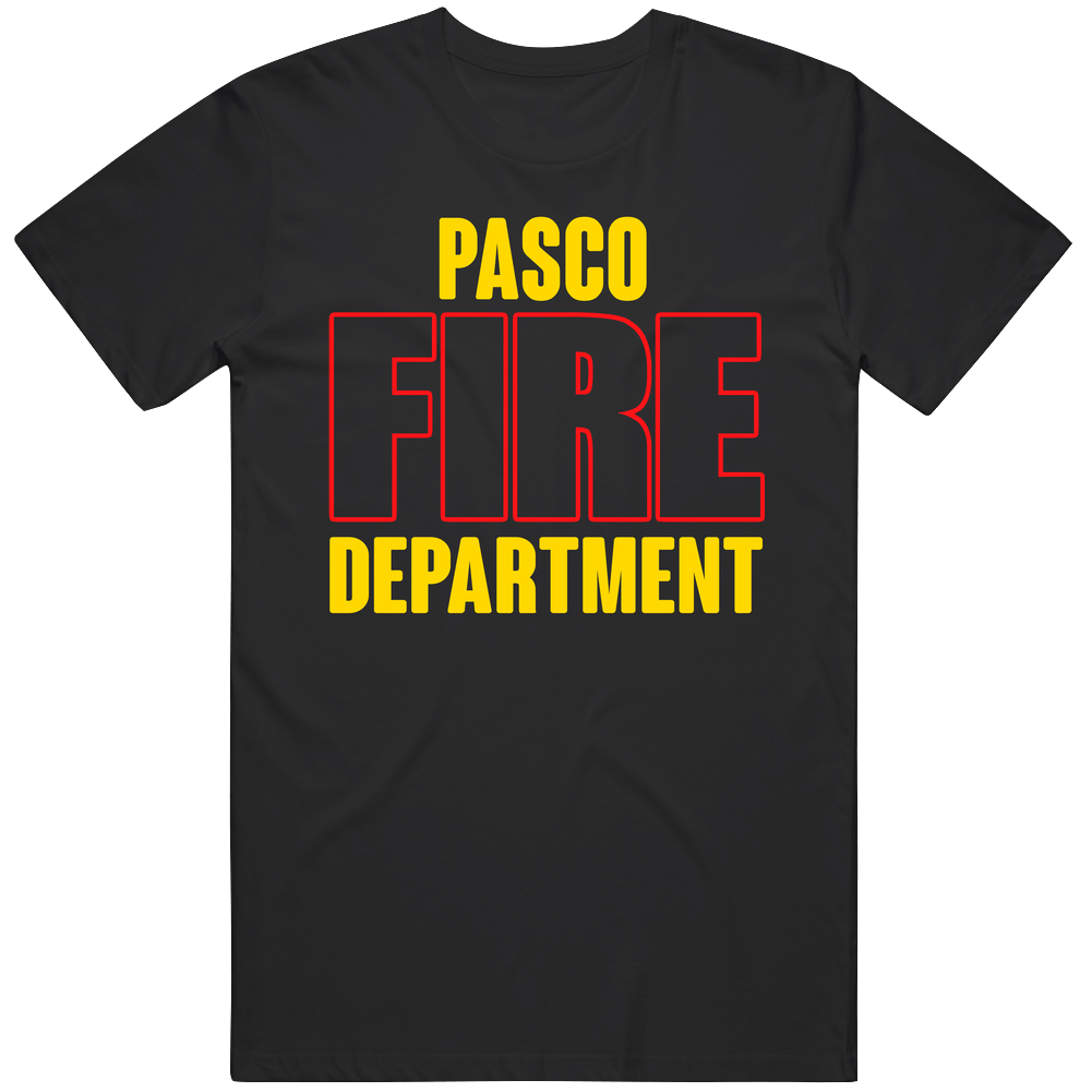 Pasco Fire Department Personalized City Unisex Soft Cotton Tee T Shirt Pasco Fire Department Personalized City Unisex Soft Cotton Tee T Shirt
