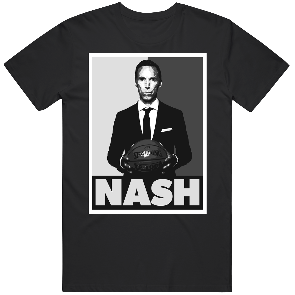 Steve Nash New Brooklyn Basketball Coach Hope Unisex Soft Cotton Tee T Shirt Steve Nash New Brooklyn Basketball Coach Hope Unisex Soft Cotton Tee T Shirt