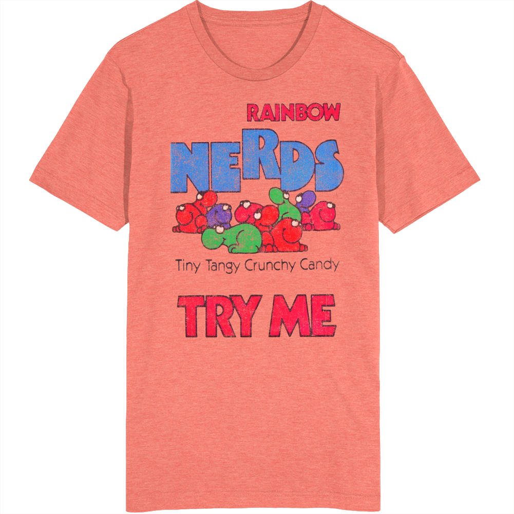 Rainbow Nerds Retro Candy Grunge Unisex Soft Cotton Tee T Shirt Rainbow Nerds Retro Candy Grunge Unisex Soft Cotton Tee T Shirt