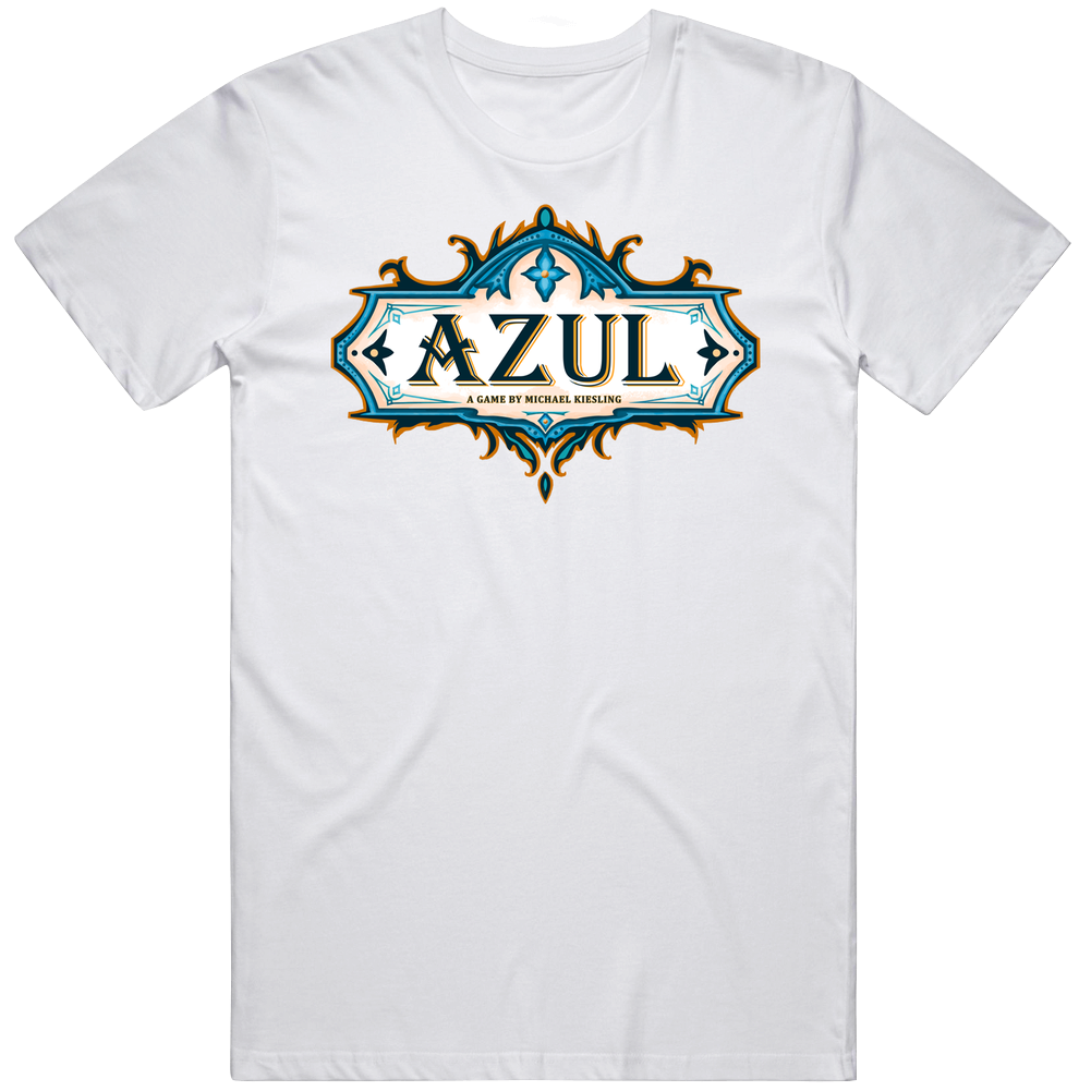 Azul Board Game Logo Unisex Soft Cotton Tee T Shirt