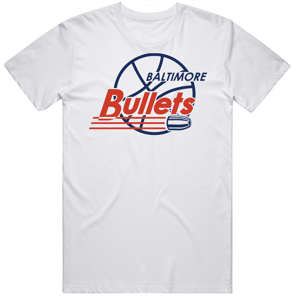 Baltimore Bullets Vintage American Basketball League Retro Sports Unisex Soft Cotton Tee T Shirt Baltimore Bullets Vintage American Basketball League Retro Sports Unisex Soft Cotton Tee T Shirt