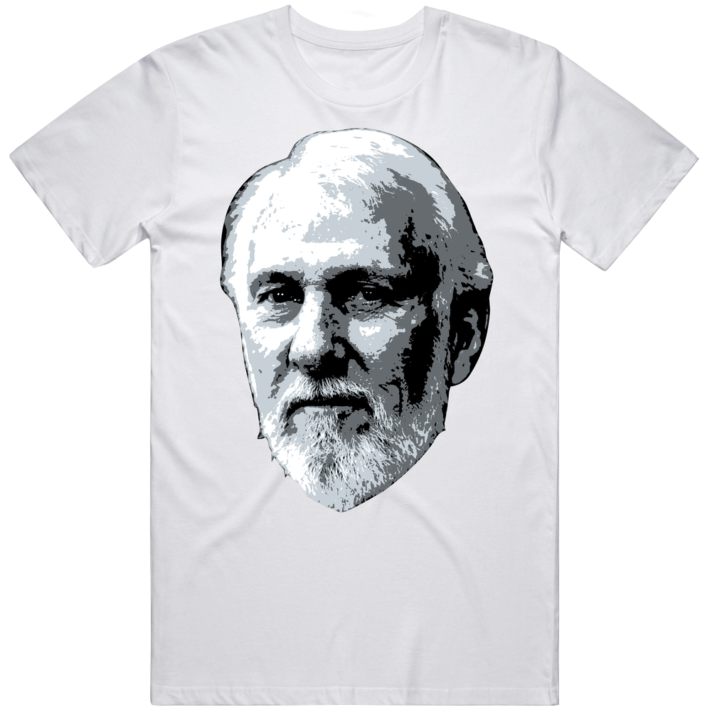 Gregg Popovich San Antonio Basketball Coach Big Head Fan Unisex Soft Cotton Tee T Shirt Gregg Popovich San Antonio Basketball Coach Big Head Fan Unisex Soft Cotton Tee T Shirt