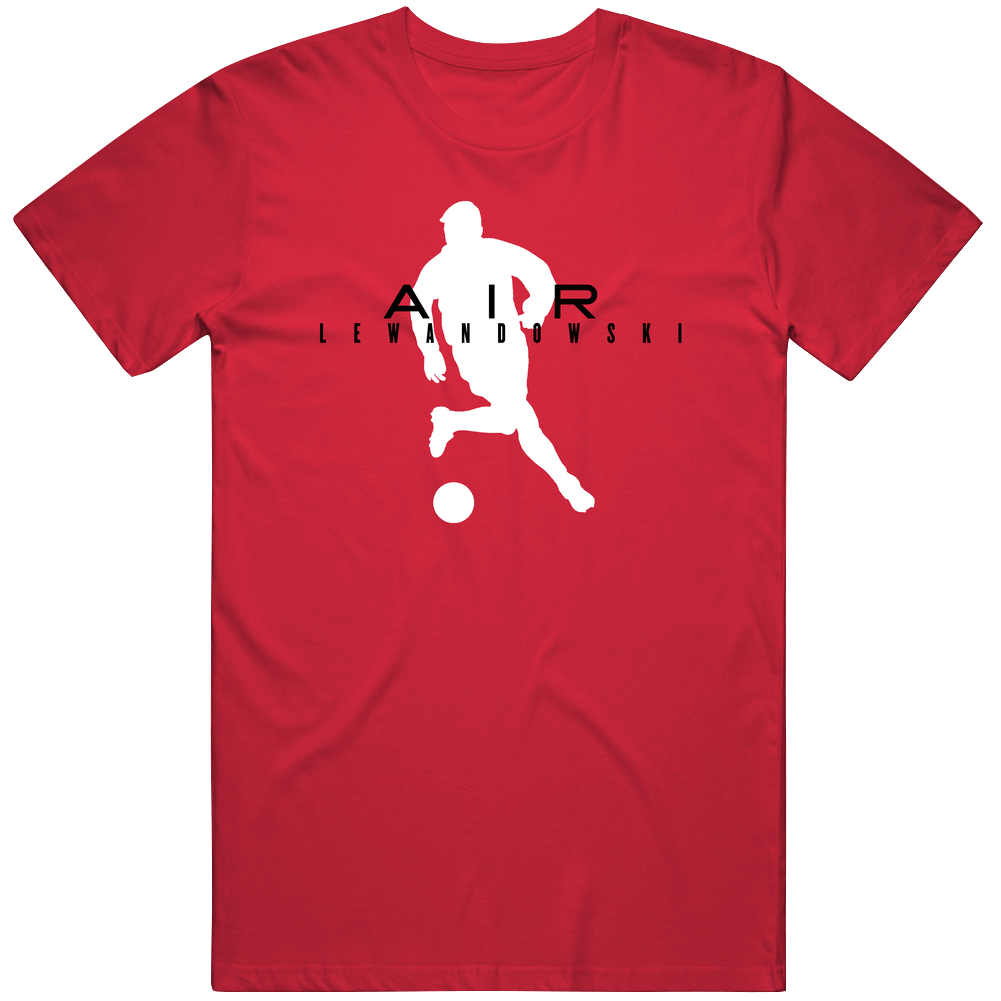 Air Robert Lewandowski Poland World Cup 2018 Soccer Lovers Unisex Soft Cotton Tee T Shirt