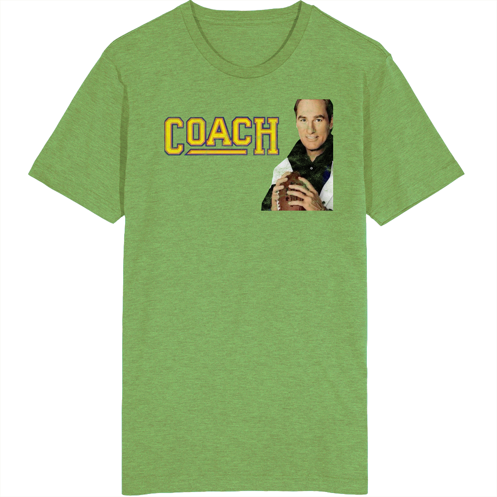 Coach 80s Tv Series Show Worn Look Vintage Unisex Unisex Soft Cotton Tee T Shirt Coach 80s Tv Series Show Worn Look Vintage Unisex Unisex Soft Cotton Tee T Shirt