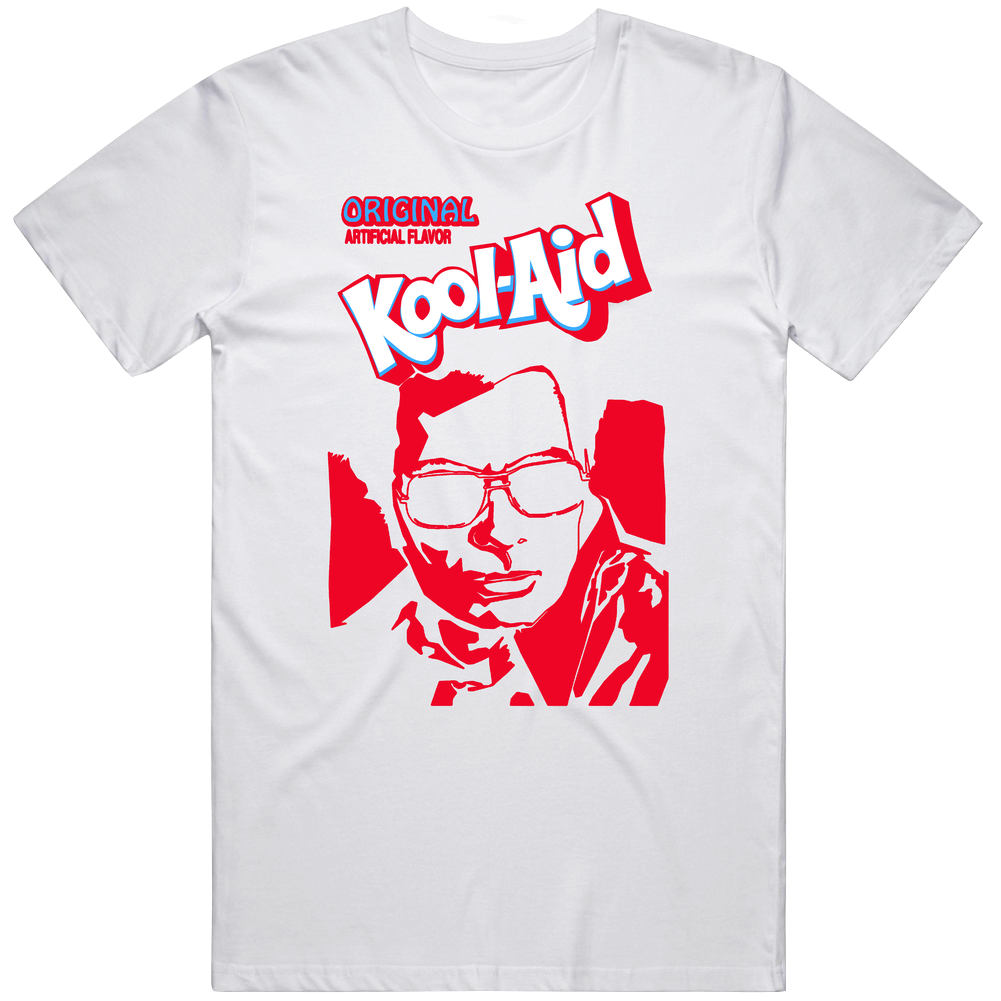 Koolaid Man Jim Jones Jonestown Socialist Cult Unisex Soft Cotton Tee T Shirt Koolaid Man Jim Jones Jonestown Socialist Cult Unisex Soft Cotton Tee T Shirt