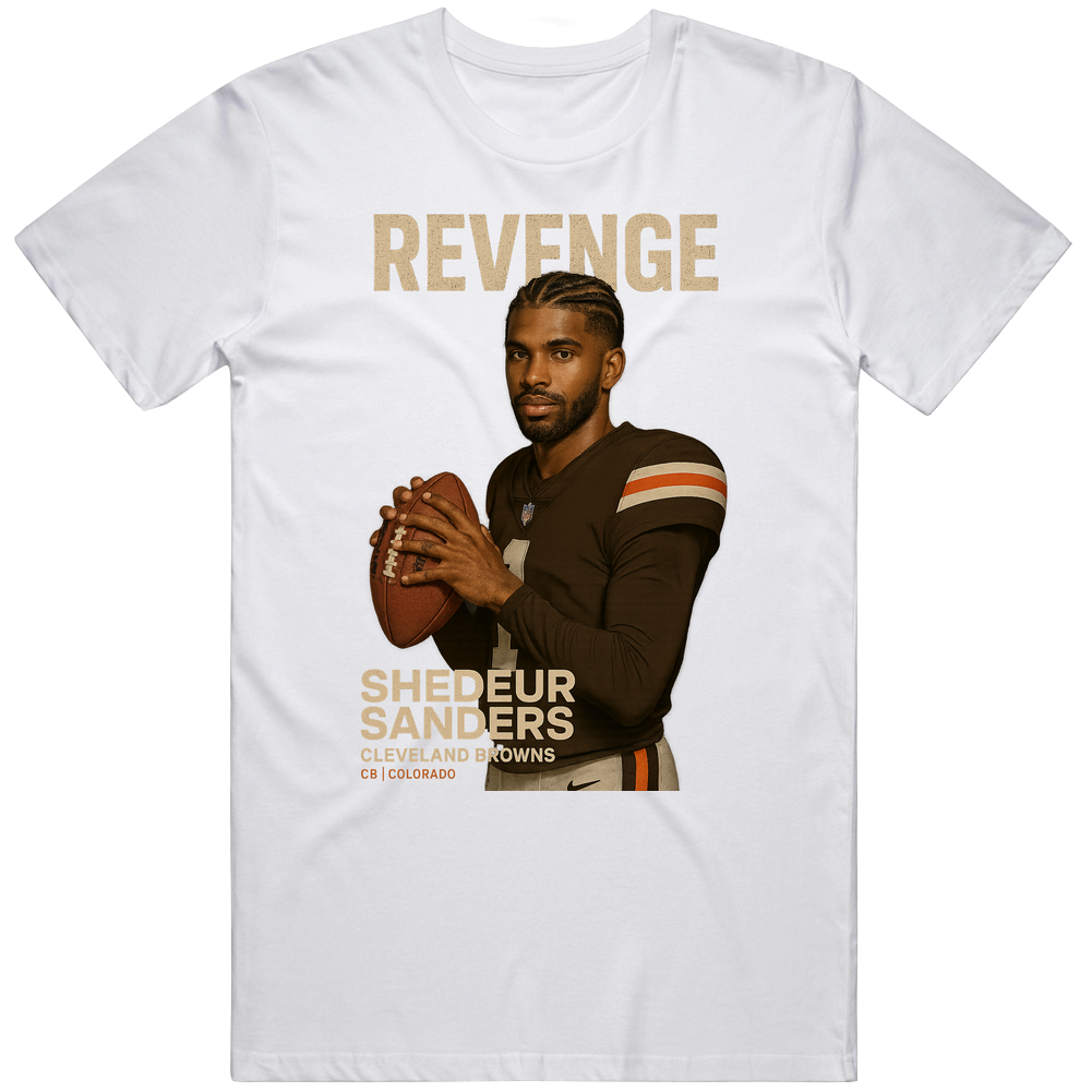 Shedeur Sanders Revenge Unisex Soft Cotton Tee T Shirt
