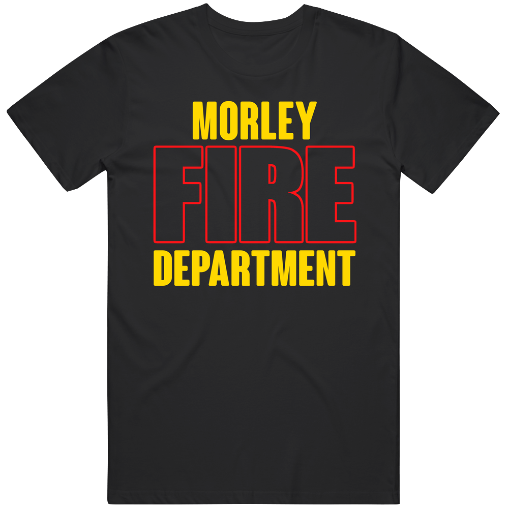 Morley Fire Department Personalized City Unisex Soft Cotton Tee T Shirt