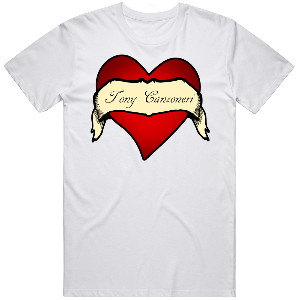 Heart Tattoo Tony Canzoneri Boxer Unisex Soft Cotton Tee T Shirt