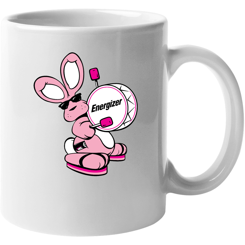 It Keeps Going And Going Energizer Bunny Most Memorable Ad Slogan Unisex Soft Cotton Tee Mug
