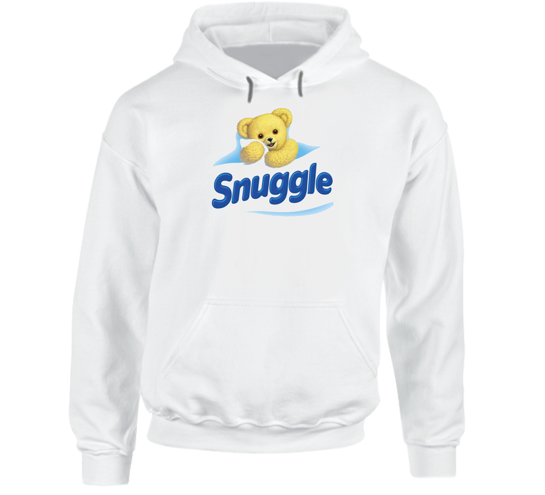 Snuggle Bear Fabric Softener Mascot Unisex Soft Cotton Tee Hoodie