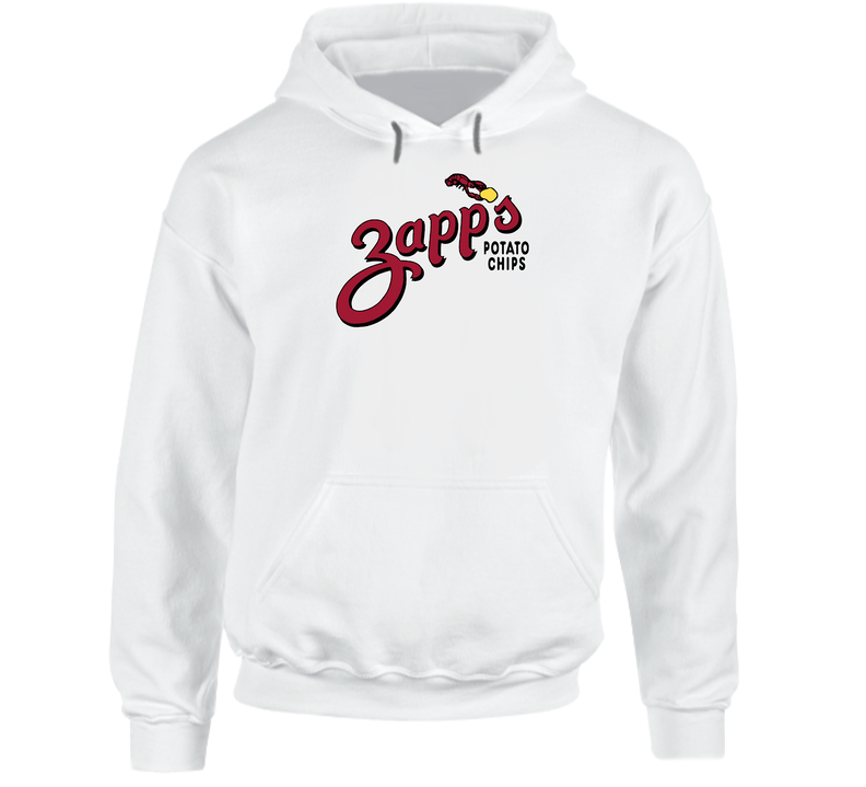 Zapp's Most Popular Potato Chip Brand Snack Food Lovers Unisex Soft Cotton Tee Hoodie