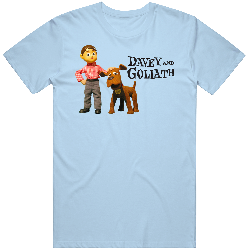 David And Goliath Tv Cartoon Unisex Soft Cotton Tee T Shirt